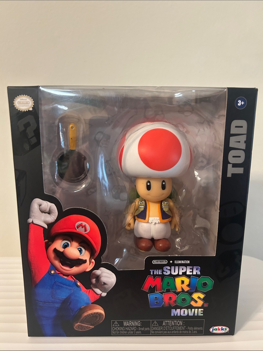 Toad Collectible Figure - White & Red Mushroom Cap